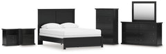 Best Deals Furniture - Ashley Furniture - Maribel Queen Panel Bed, Dresser, Mirror, Chest and 2 Nightstands - Queen Panel Bed, Dresser, Mirror, Chest and 2 Nightstands - B138B76
