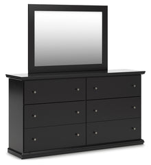 Maribel Queen Panel Bed, Dresser, Mirror, Chest and Nightstand