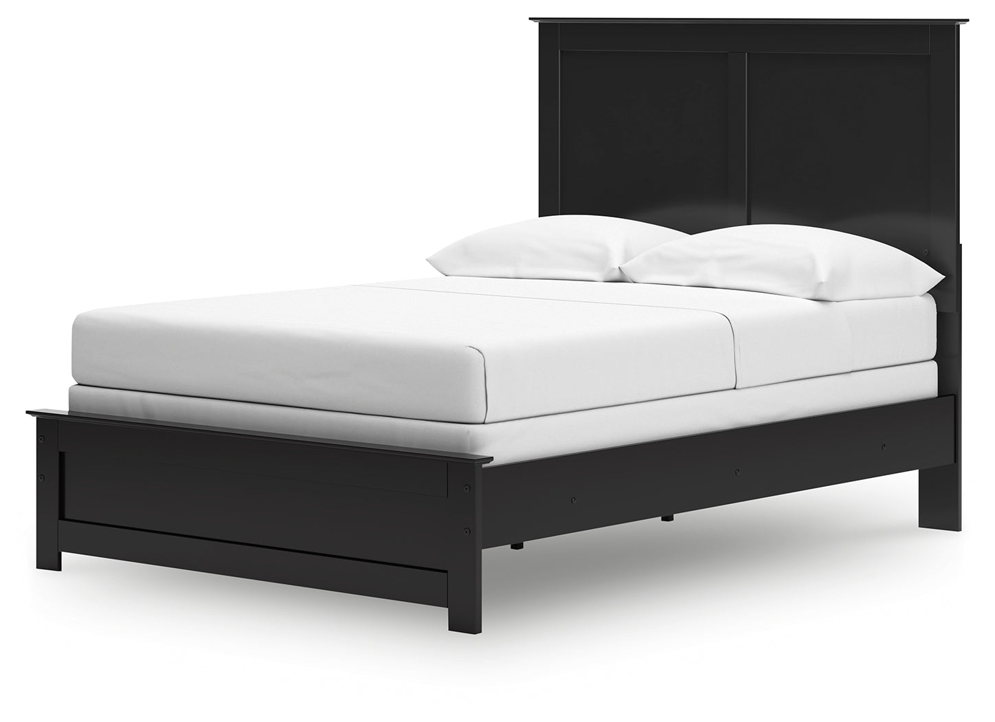 Maribel Full Panel Bed with Dresser, Mirror and 2 Nightstands