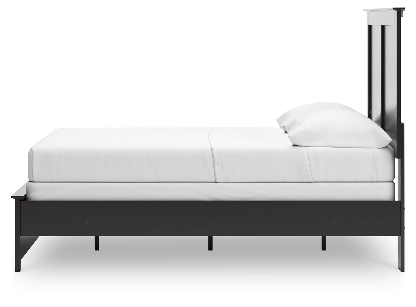 Maribel Full Panel Bed with Dresser, Mirror and 2 Nightstands