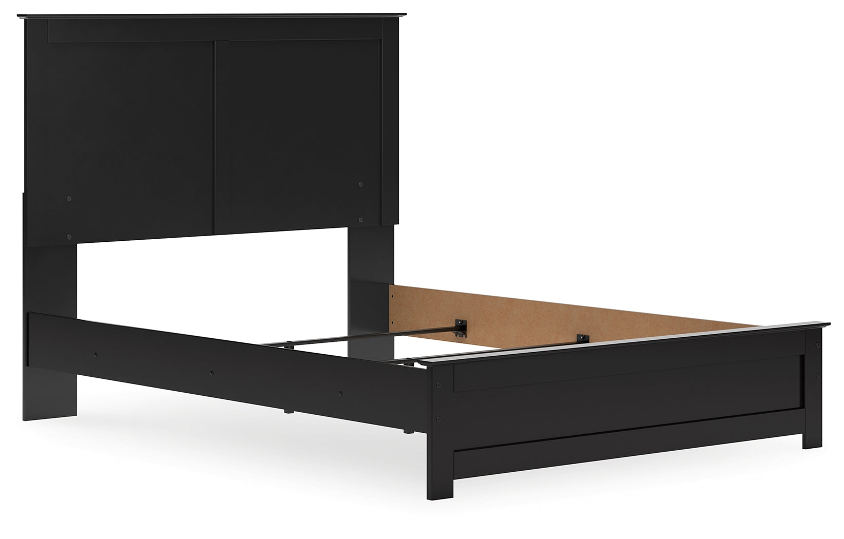 Maribel Queen Panel Bed with Dresser, Mirror and 2 Nightstands