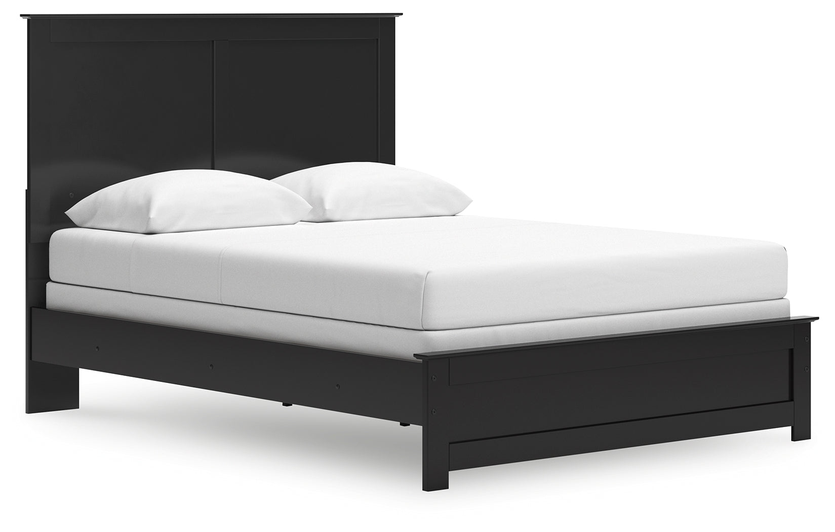 Maribel Queen Panel Bed with Dresser, Mirror and Nightstand