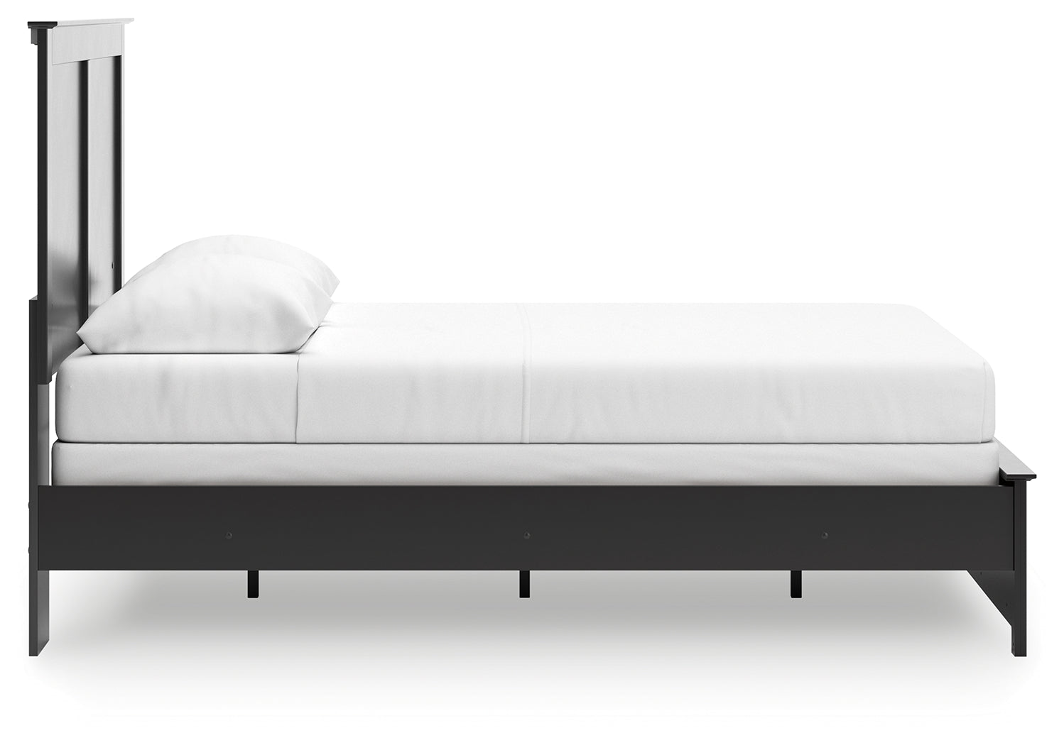 Maribel Queen Panel Bed with Dresser, Mirror and 2 Nightstands