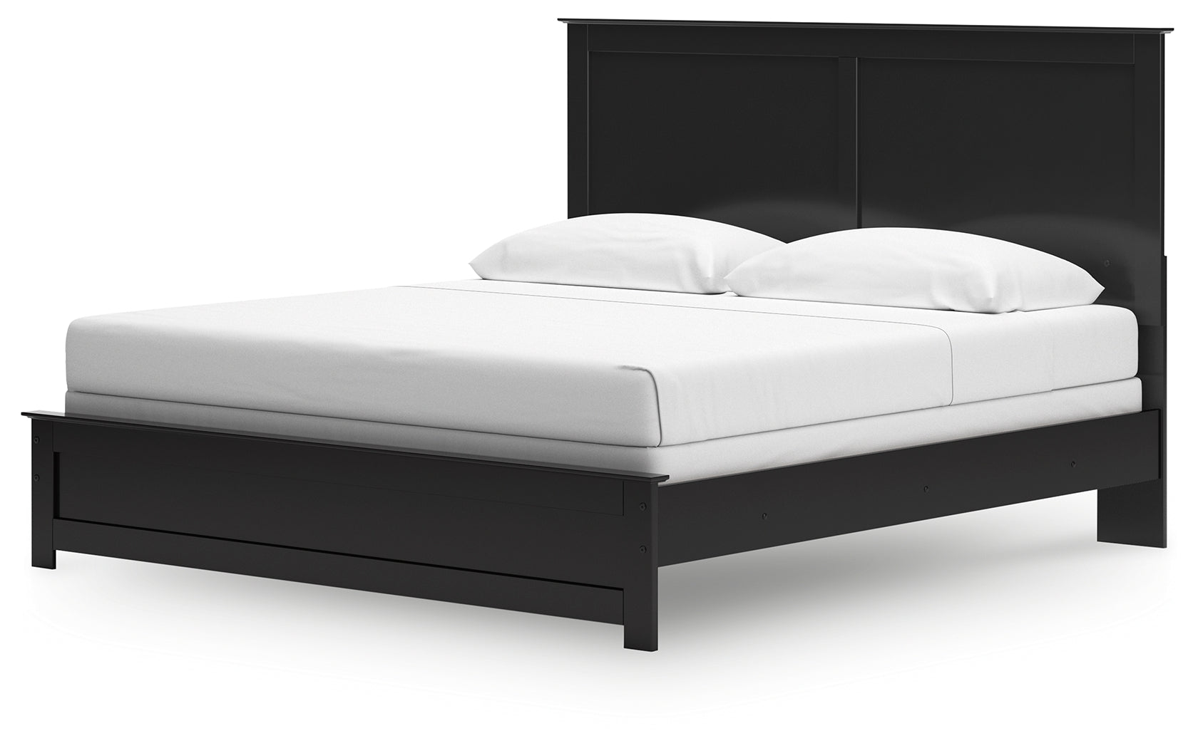 Maribel King Panel Bed with Dresser and Mirror