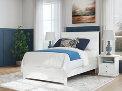 Best Deals Furniture - Ashley Furniture - Bostwick Shoals Full Panel Bed - Full Panel Bed / White - B139B42