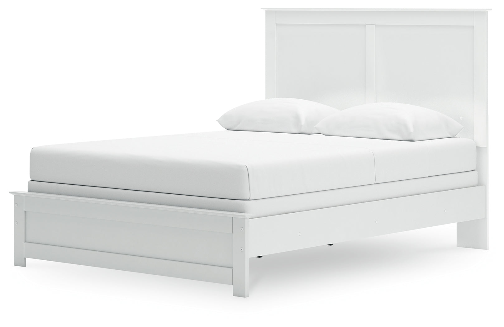 Bostwick Shoals Queen Panel Bed with Mirrored Dresser, Chest and 2 Nightstands