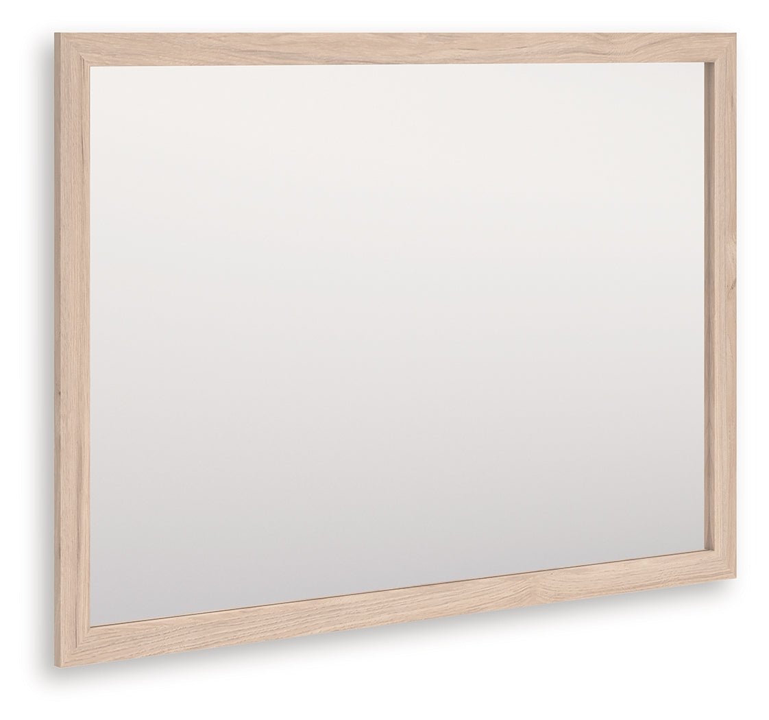 Best Deals Furniture - Ashley Furniture - Arloster Bedroom Mirror - Bedroom Mirror / Tan - PCB1566-36