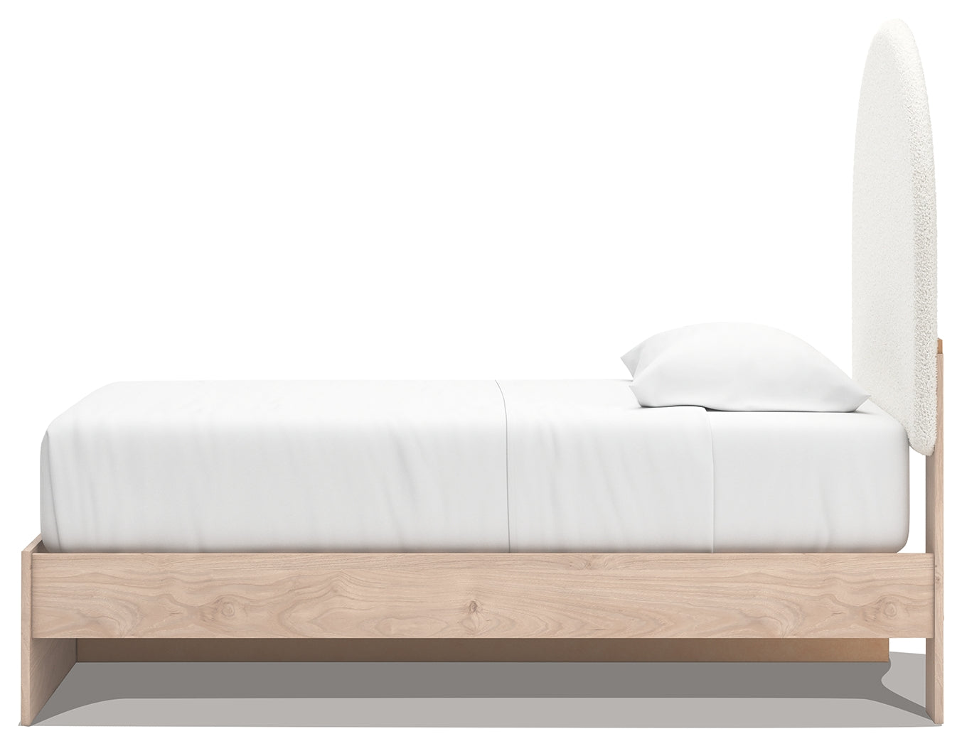 Arloster Twin Upholstered Panel Bed with Storage
