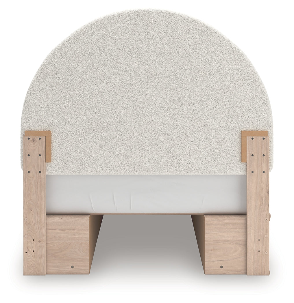 Arloster Full Upholstered Panel Bed with Storage