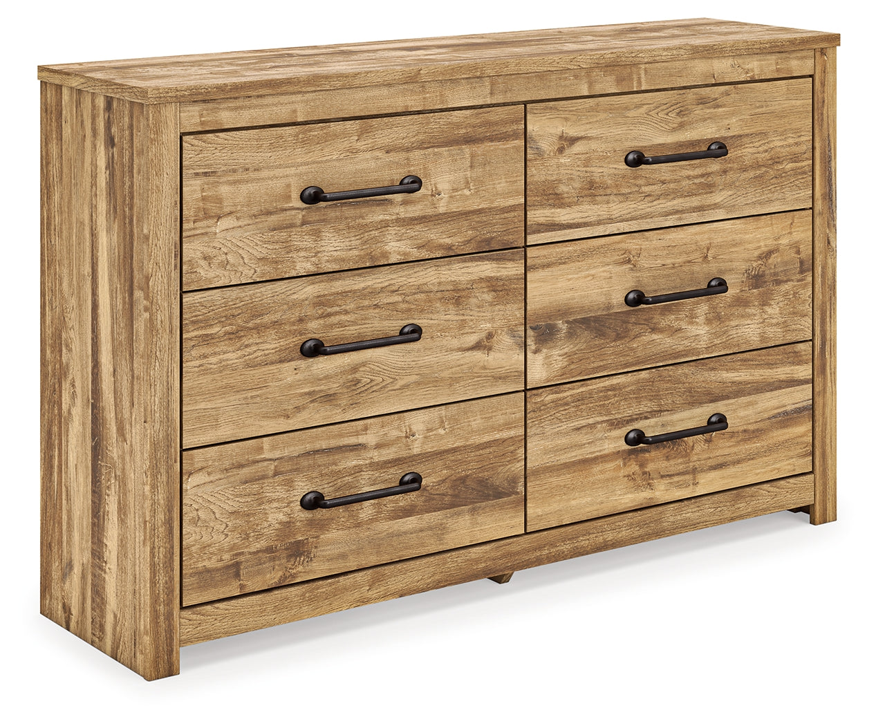 Best Deals Furniture - Ashley Furniture - Maystonna Dresser - Six Drawer Dresser / Brown - PCB1580-31