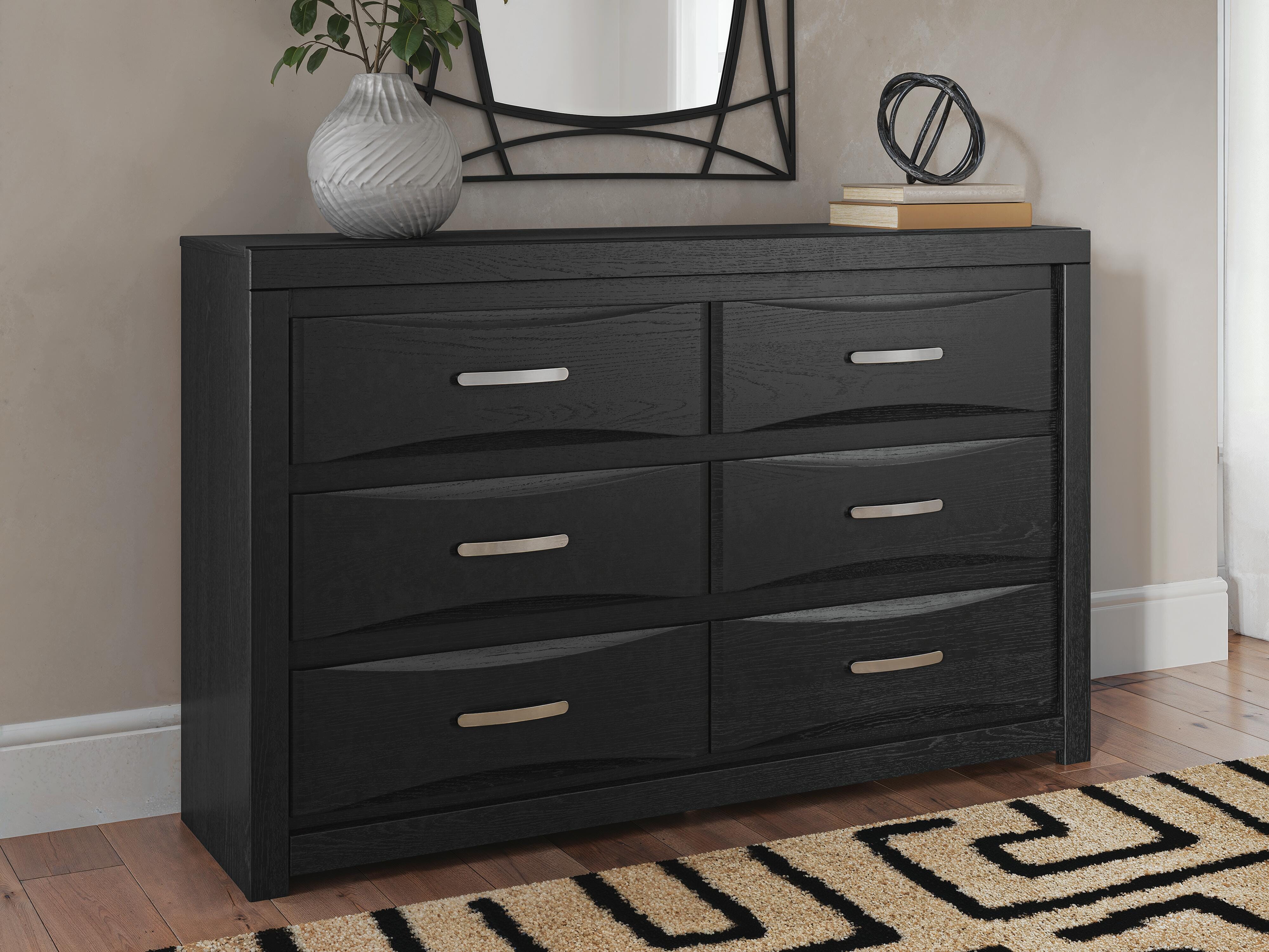 Best Deals Furniture - Ashley Furniture - Stabotta Dresser - Six Drawer Dresser - PCB1755-31