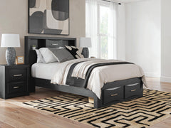 Best Deals Furniture - Ashley Furniture - Stabotta Full Bookcase Storage Bed - Full Bookcase Storage Bed - PCB1755B2