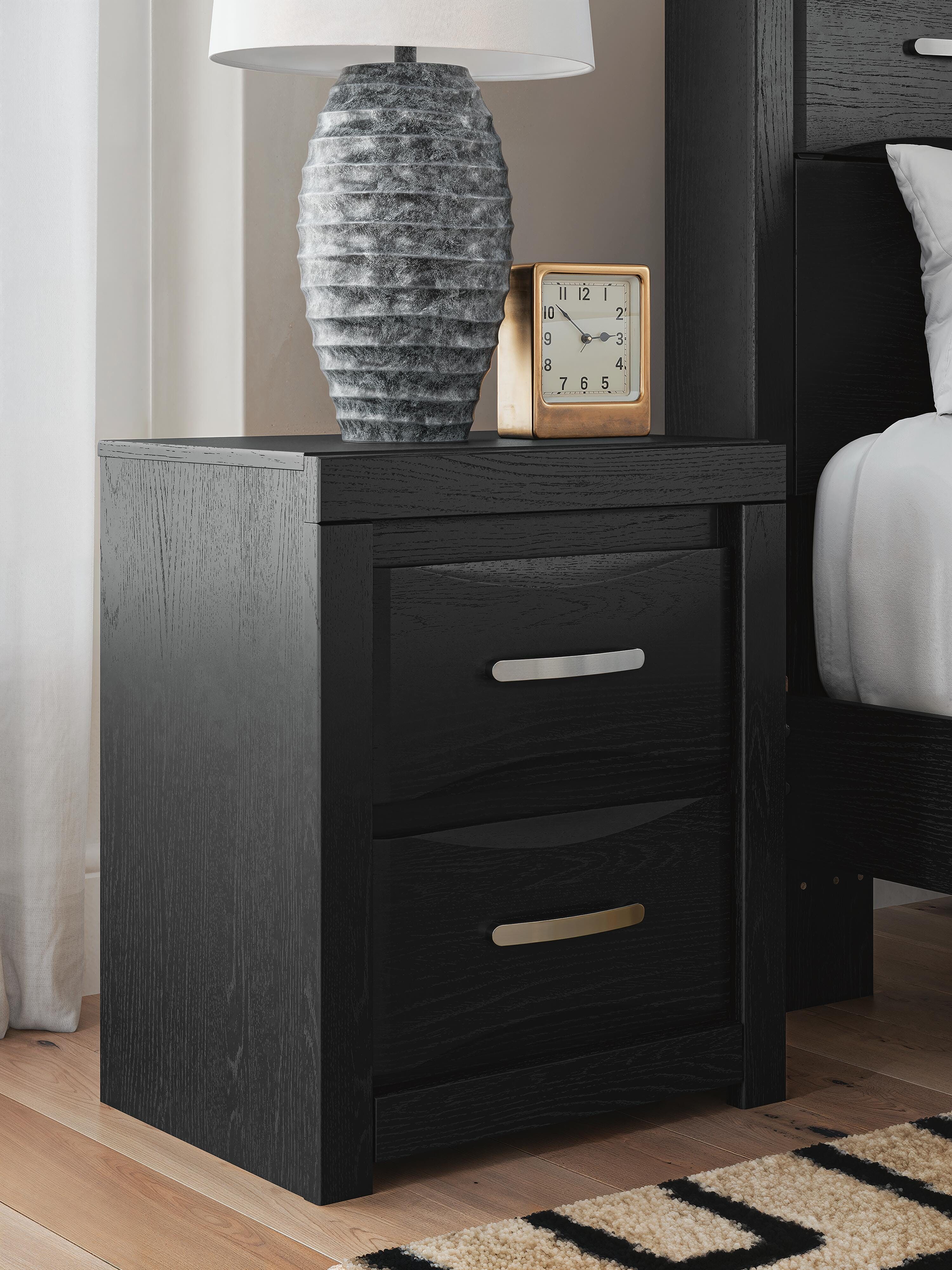 Best Deals Furniture - Ashley Furniture - Stabotta Nightstand - Two Drawer Night Stand - PCB1755-92