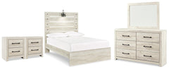 Best Deals Furniture - Ashley Furniture - Cambeck Full Panel Bed, Dresser, Mirror and 2 Nightstands - Full Panel Bed, Dresser, Mirror and 2 Nightstands - B192B143
