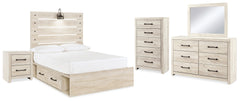 Best Deals Furniture - Ashley Furniture - Cambeck Full Panel Bed, Dresser, Chest and Nightstand - Full Panel Bed, Dresser, Chest and Nightstand - B192B85