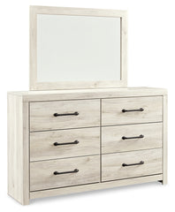 Cambeck Twin Panel Bed with Storage, Dresser, Mirror, Chest and 2 Nightstands
