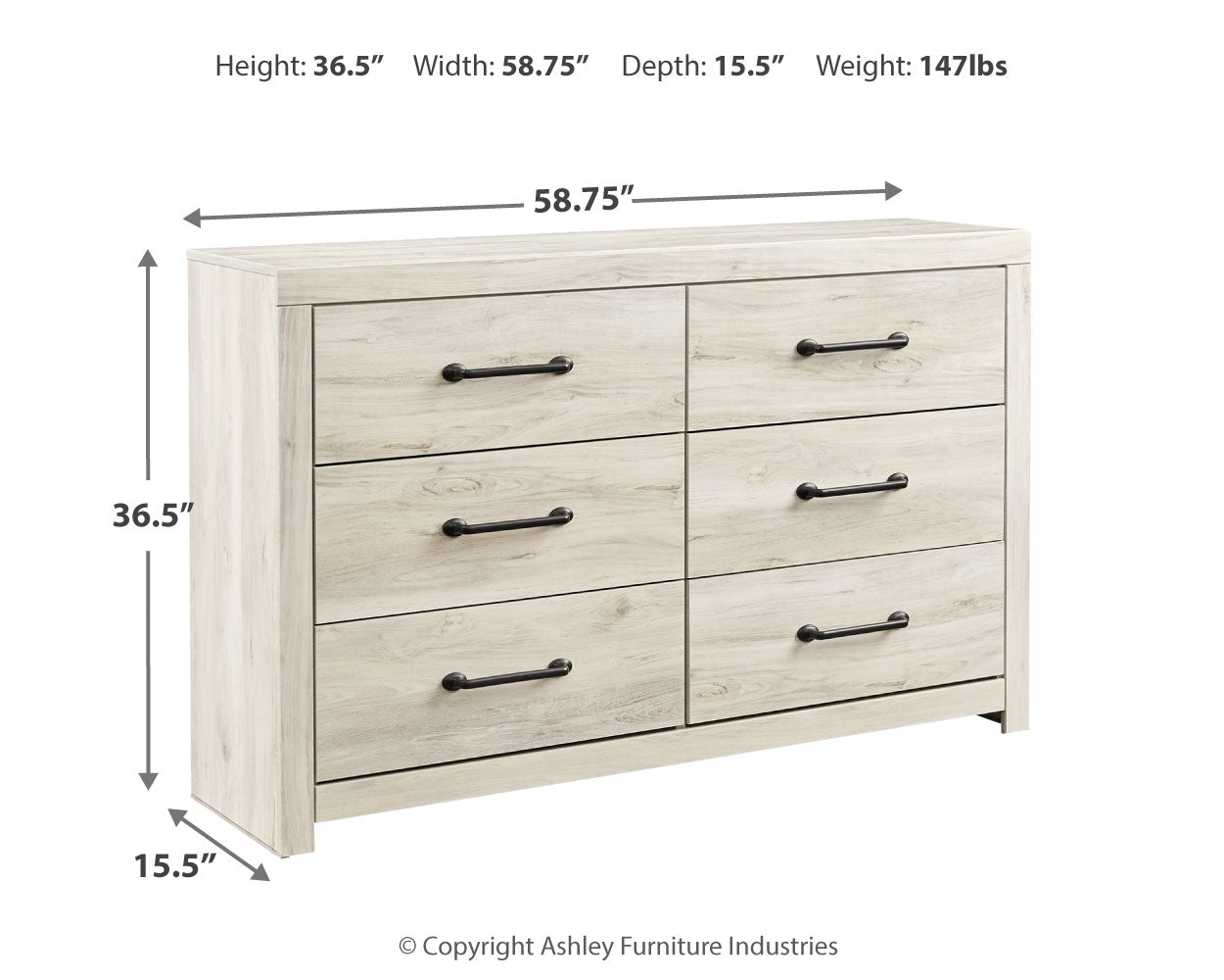 Cambeck King Storage Bed, Dresser, Chest and 2 Nightstands