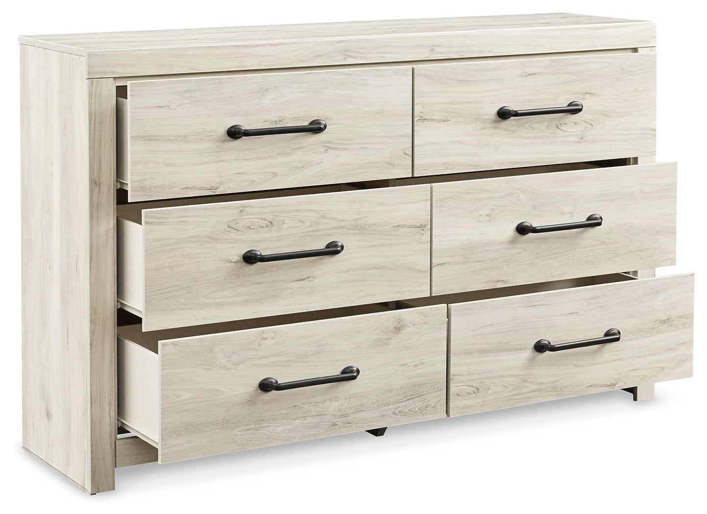 Cambeck Queen Panel Bed with Storage and Dresser