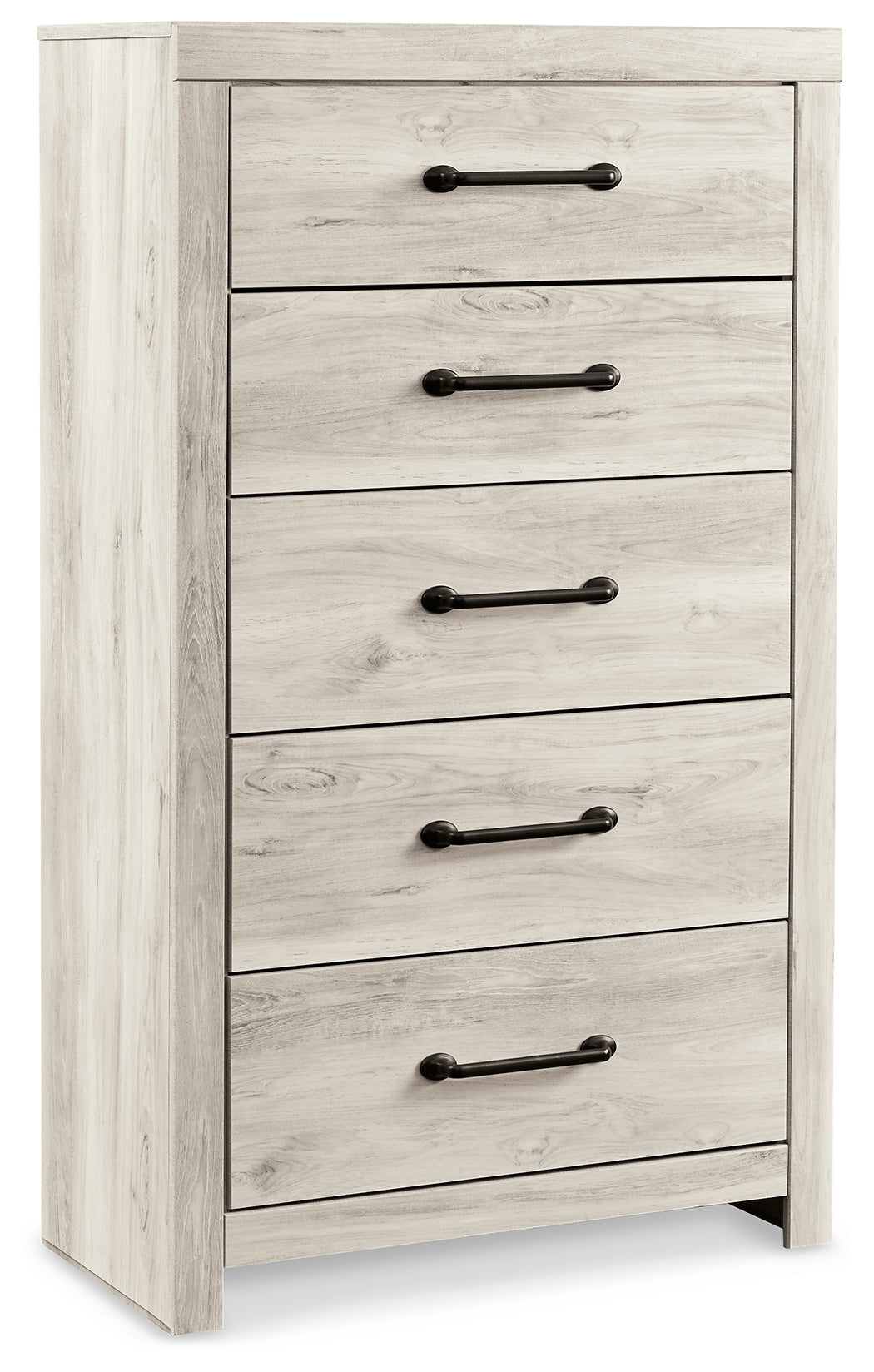 Cambeck King Panel Bed with Storage, Chest and Nightstand