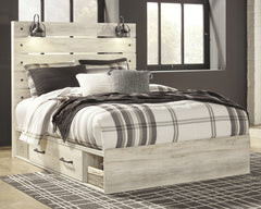 Best Deals Furniture - Ashley Furniture - Cambeck Queen Panel Bed with 2 Storage Drawers - Queen Panel Bed with 2 Storage Drawers - B192B17
