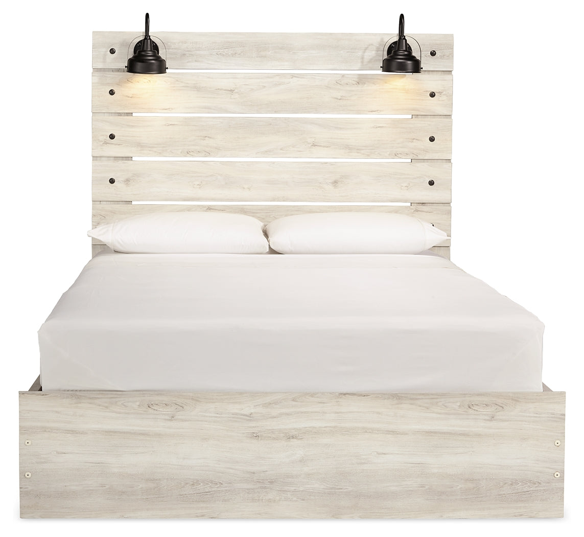 Cambeck Queen Panel Bed with Storage and Dresser