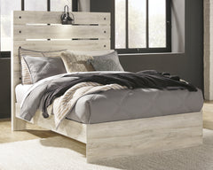Best Deals Furniture - Ashley Furniture - Cambeck Full Panel Bed - Full Panel Bed / Whitewash - B192B3