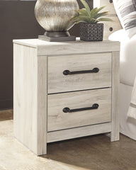 Best Deals Furniture - Ashley Furniture - Cambeck Nightstand - Two Drawer Night Stand / Whitewash - B192-92