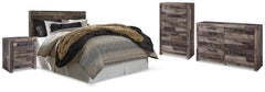Derekson Queen Panel Headboard, Dresser, Chest and Nightstand
