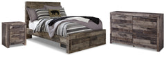 Best Deals Furniture - Ashley Furniture - Derekson Full Storage Bed, Dresser and Nightstand - Full Storage Bed, Dresser and Nightstand - B200B85
