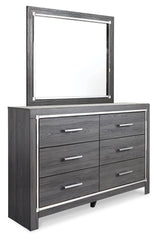 Lodanna Full Storage Bed, Dresser, Mirror and 2 Nightstands