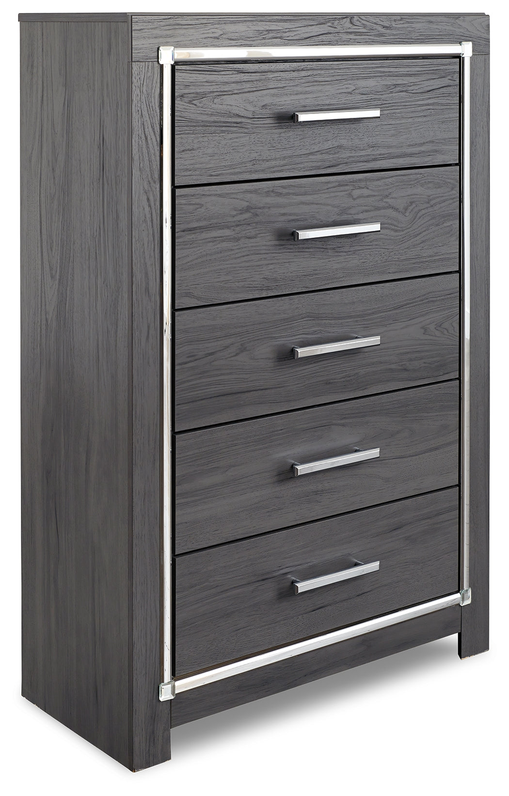 Lodanna Full Storage Bed, Dresser, Mirror, Chest and Nightstand