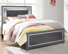 Best Deals Furniture - Ashley Furniture - Lodanna Full Panel Bed - Full Panel Bed / Gray - B214B4