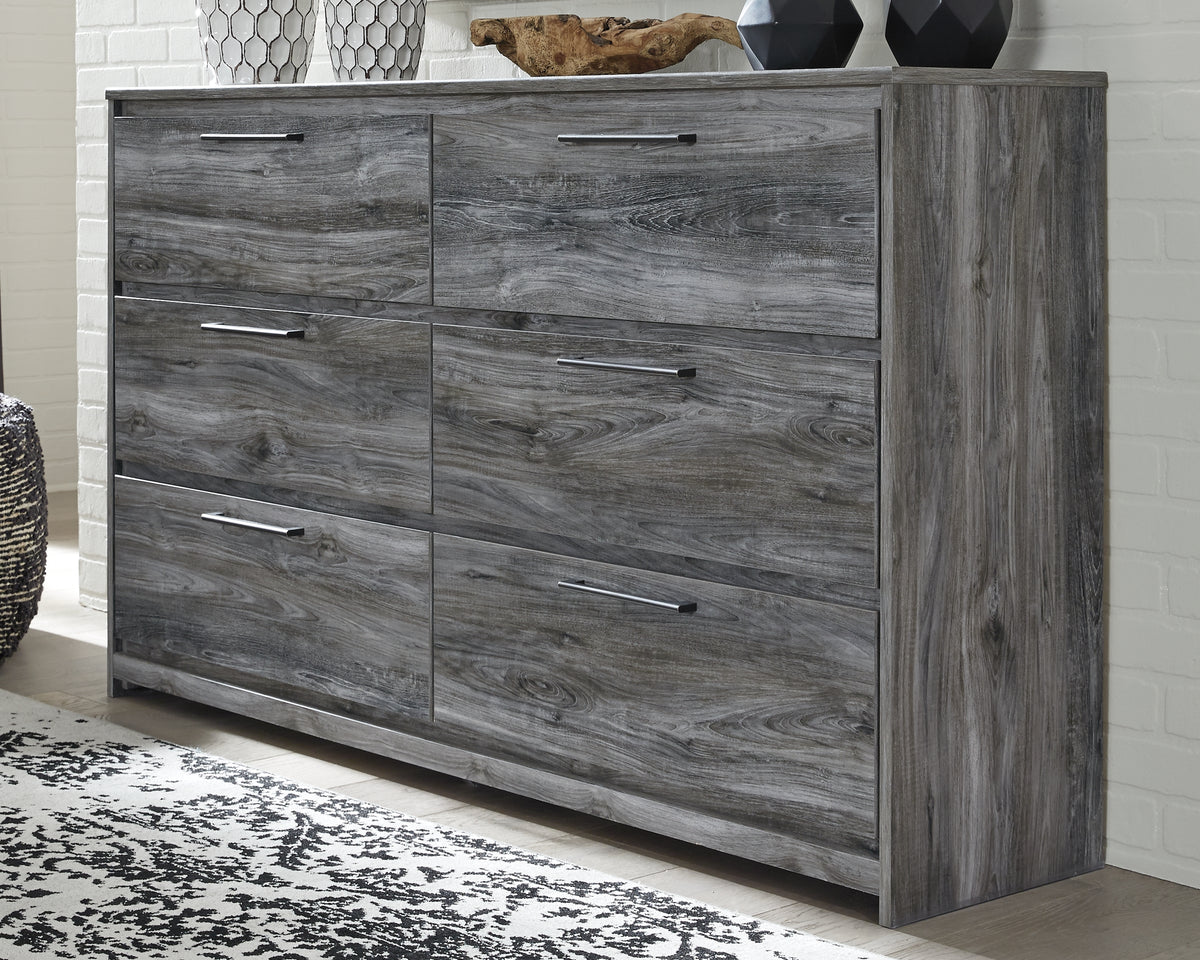 Best Deals Furniture - Ashley Furniture - Baystorm Dresser - Six Drawer Dresser / Gray - B221-31