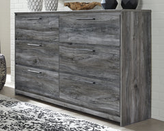 Best Deals Furniture - Ashley Furniture - Baystorm Dresser - Six Drawer Dresser / Gray - B221-31