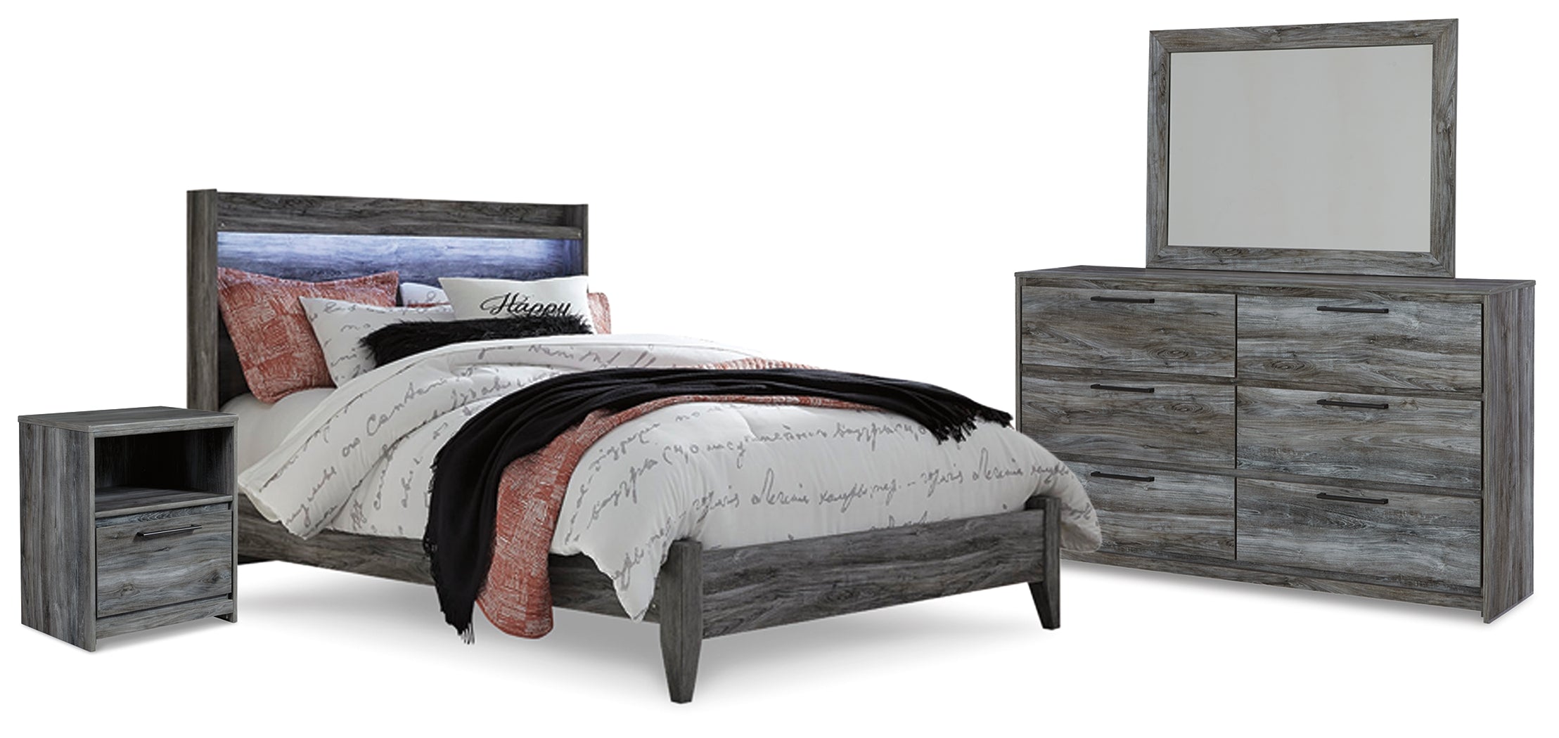 Baystorm Queen Panel Bed