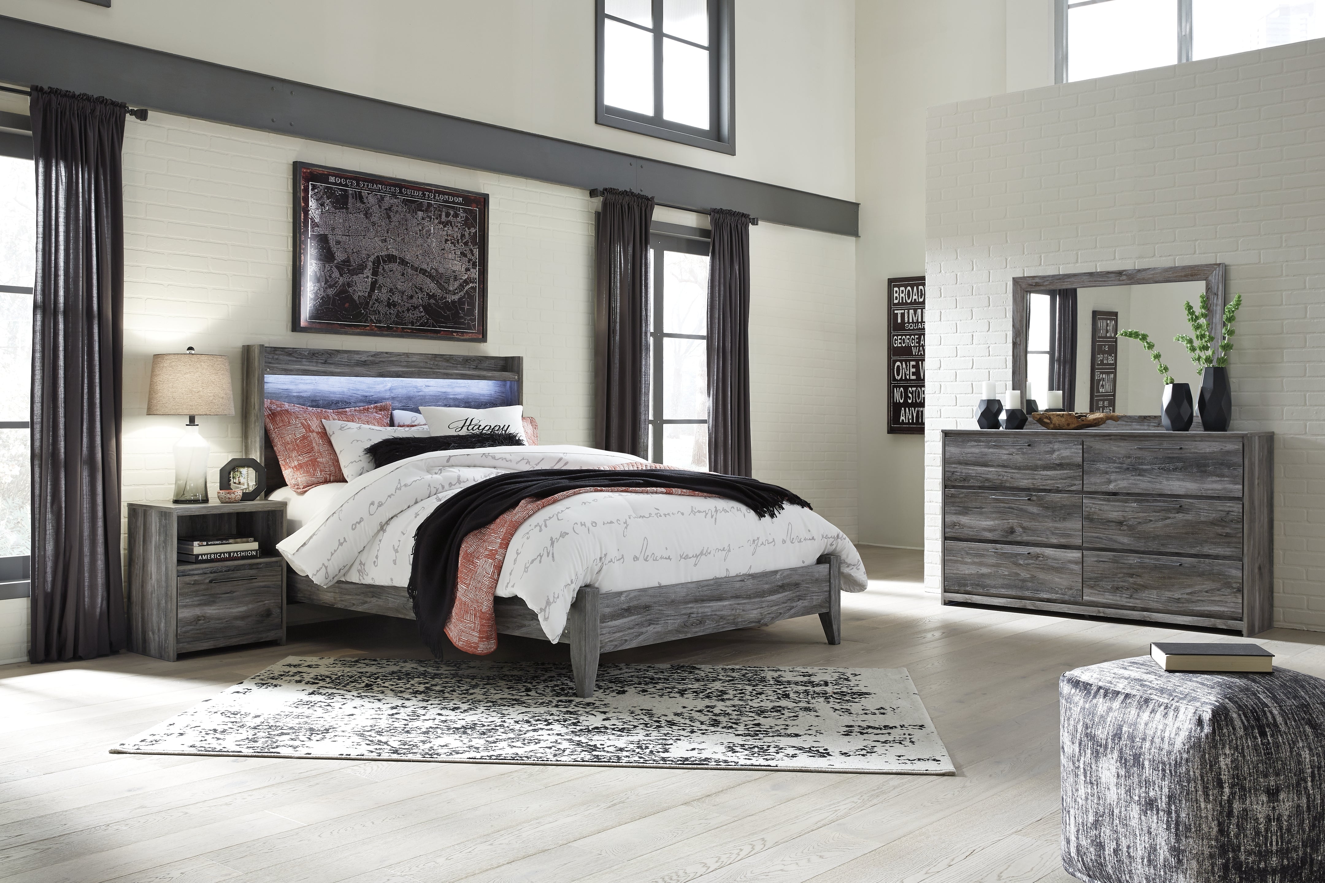 Baystorm Queen Panel Bed