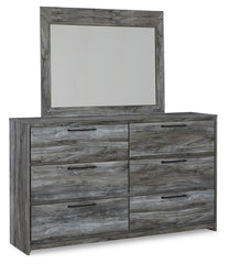 Baystorm Queen Panel Storage Bed, Dresser, Mirror, Chest and Nightstand