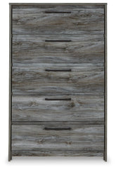 Baystorm King Panel Storage Bed, Dresser, Mirror, Chest and Nightstand
