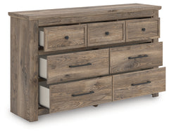 Best Deals Furniture - Ashley Furniture - Rusticott Dresser - Seven Drawer Dresser / Brown - PCB2260-31