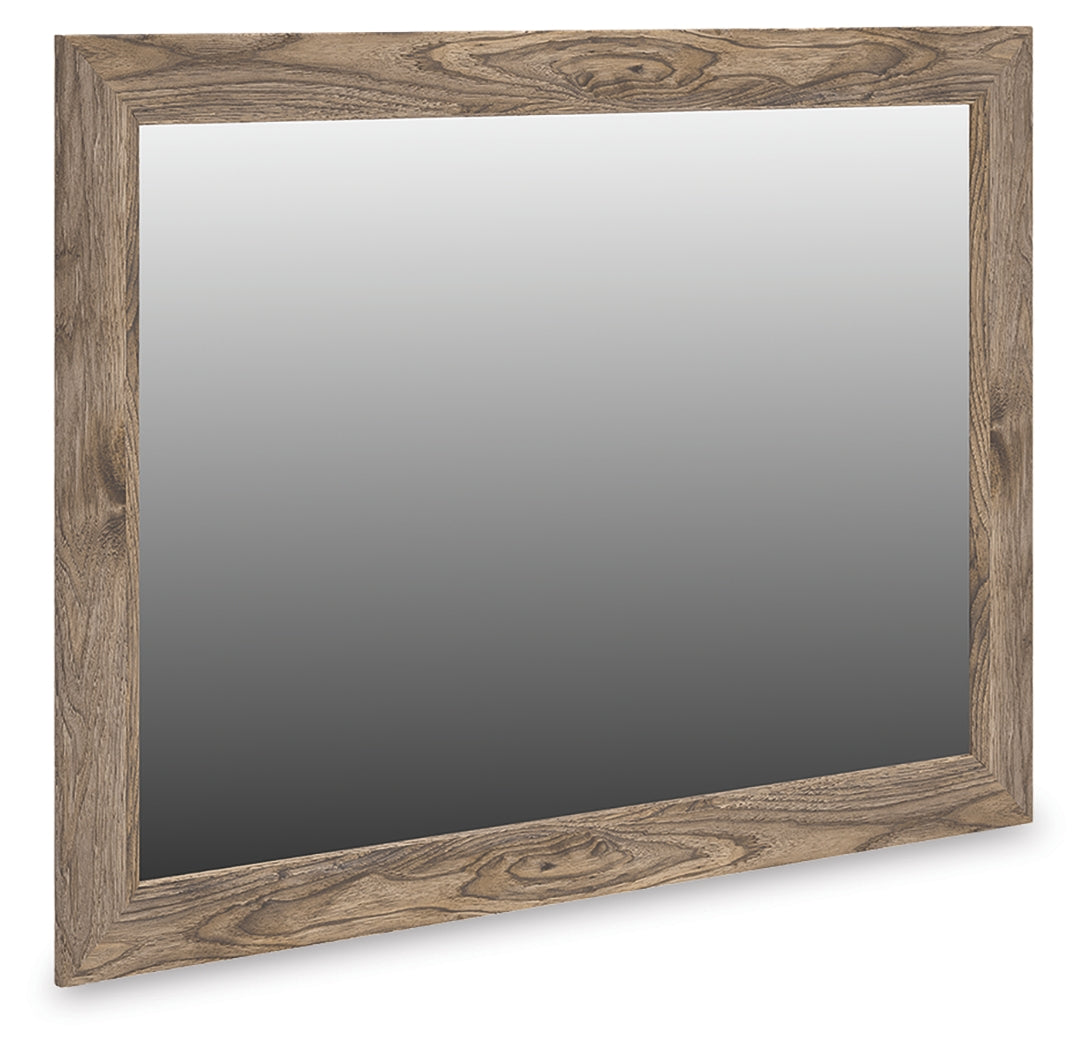 Best Deals Furniture - Ashley Furniture - Rusticott Bedroom Mirror - Bedroom Mirror / Brown - PCB2260-36