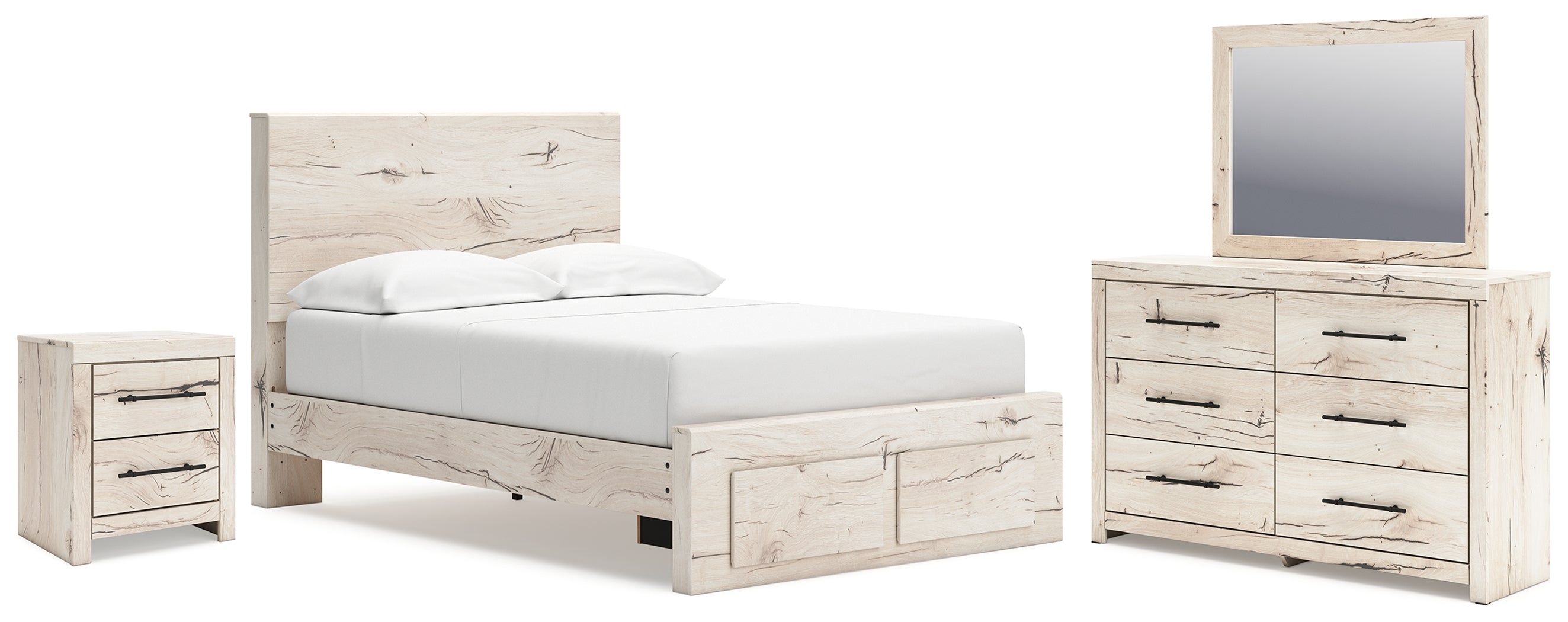 Lawroy Full Panel Storage Bed