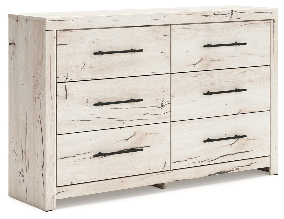 Best Deals Furniture - Ashley Furniture - Lawroy Dresser - Six Drawer Dresser / Light Natural - B2310-31