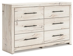 Best Deals Furniture - Ashley Furniture - Lawroy Dresser - Six Drawer Dresser / Light Natural - B2310-31
