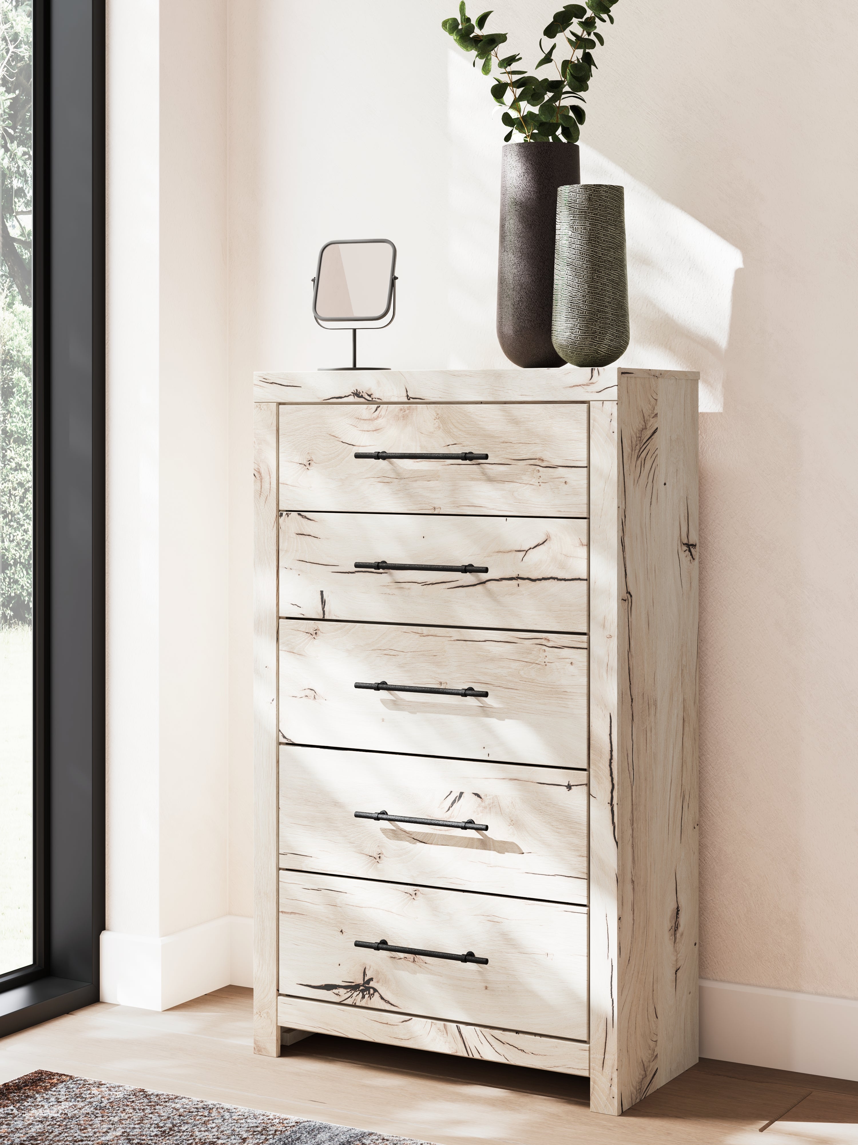 Lawroy King Panel Storage Bed