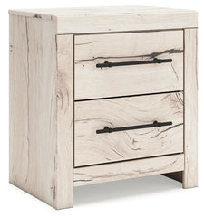 Best Deals Furniture - Ashley Furniture - Lawroy Nightstand - Two Drawer Night Stand / Light Natural - B2310-92
