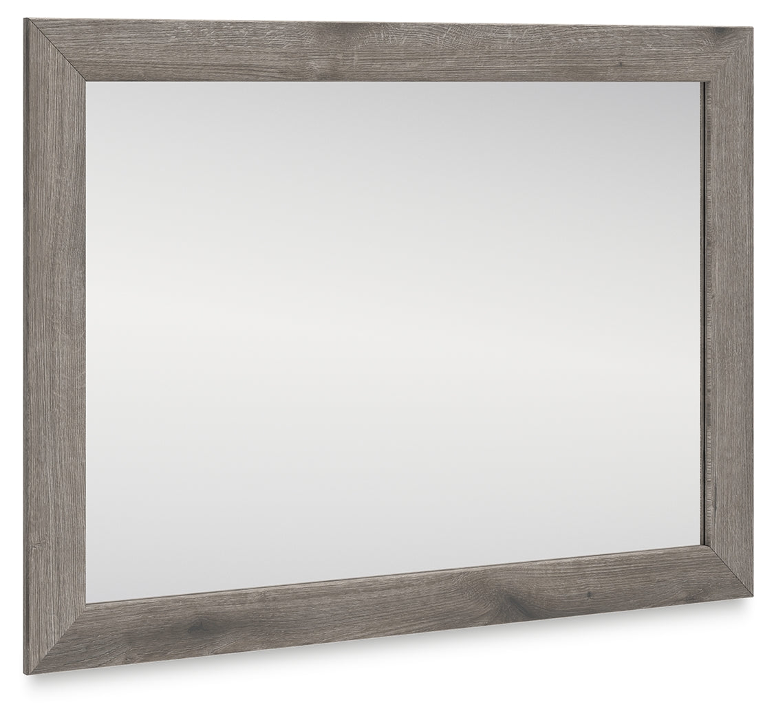 Best Deals Furniture - Ashley Furniture - Graystorm Bedroom Mirror - Bedroom Mirror / Brown Gray - PCB2405-36