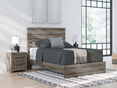 Best Deals Furniture - Ashley Furniture - Graystorm Bedroom - Queen Panel Bed / Brown Gray - PCB2405B2