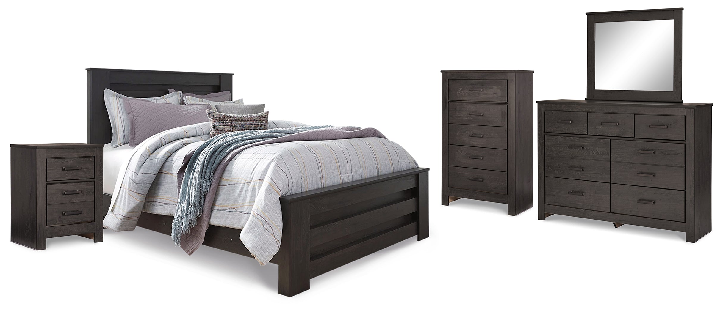 Brinxton Queen Panel Bed