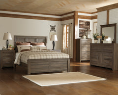 Juararo Queen Panel Bed, Dresser and Mirror
