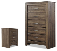 Best Deals Furniture - Ashley Furniture - Juararo Chest and Nightstand - Chest and Nightstand - B251B56